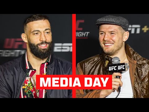 I'M COMING FOR THE TITLE 😳 | UFC Vegas 104 Media Day