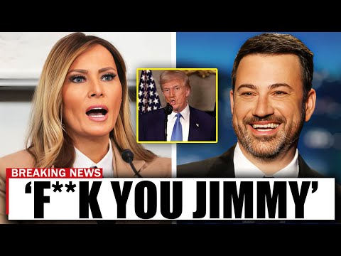 Melania Goes BALLISTIC After Jimmy Kimmel EXPOSES Embarrassing Truth About Her Marriage!