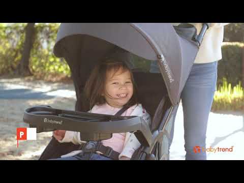 Baby Trend Sonar Cargo 3 Wheel Stroller Travel System with EZ Lift 35 PLUS Infant Car Seat