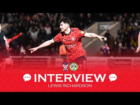 💬 Post Match Interview | Lewis Richardson | Forest Green Rovers