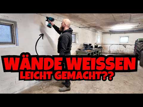 New wall color for the workshop - FarmVLOG#1045