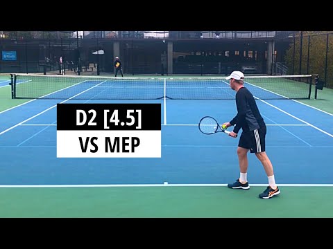 Can MEP Defeat a USTA 4.5 Division 2 College Player?