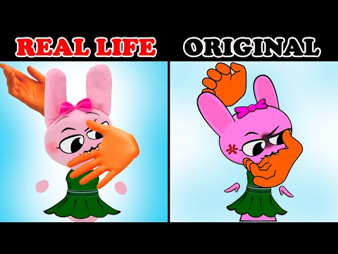 The Best TikTok of Incredibox Sprunki WHO'S THE BEST 👆🏻 | ORIGINAL vs Plush REAL LIFE