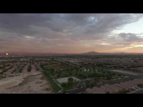 Drone over the rainbows