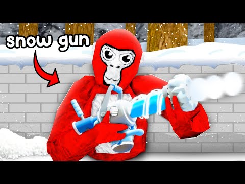 I TROLLED Gorilla Tag With Snowball HACKS!