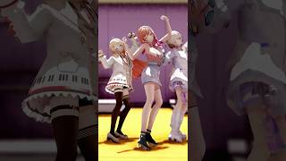 ラミィズバリバリワークアウト / 奏 x 莉々華 x はじめ【ホロライブMMD】#音乃瀬奏 #一条莉々華 #轟はじめ #雪花ラミィ #hololive #mmd #shorts