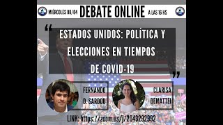 CECPRI UCA - Estados Unidos: Politica y elecciones en tiempos de COVID-19