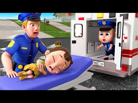 Policeman is Here to Help | Police Officer Song | Job and Career | Rosoo Nursery Rhymes & Kids Songs