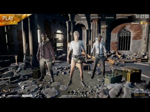 【サバイバルゲーム】初めてのPUBG！いぎだいぃ！！！！( TДT)