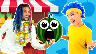 Tienda mágica de frutas y verduras con Mini DB | D Billions Canciones Infantiles