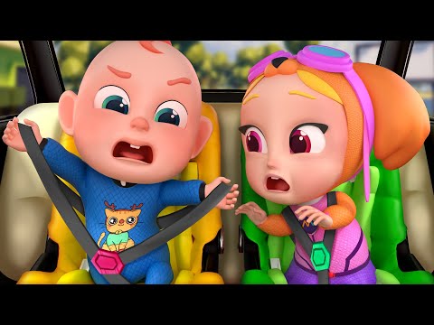 Let's Buckle Up Song - Car Safety Song For Kids | Rosoo Nursery Rhymes & Kids Songs