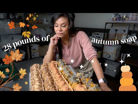 Fall Days in My Life as a Soap Maker 🍂 | studio VLOG