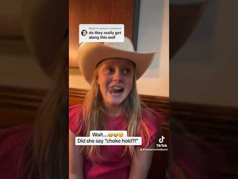 #sisters #questions #tiktok #shorts #foryou #siblings #thebennetthallband #josiehopehall #fyp