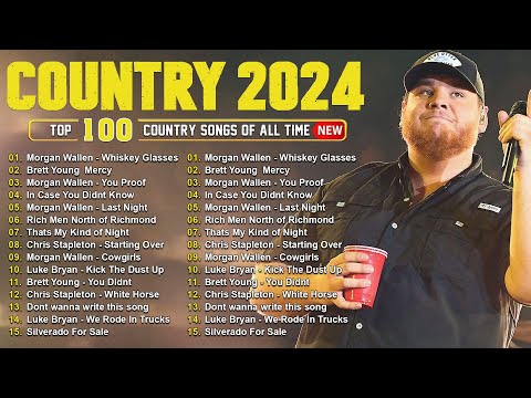 Country Music Playlist 2024 🎶 Luke Combs, Chris Stapleton, Kane Brown, Morgan Wallen, Jason Aldean