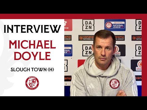 Woking 2-1 Slough Town | Michael Doyle Interview