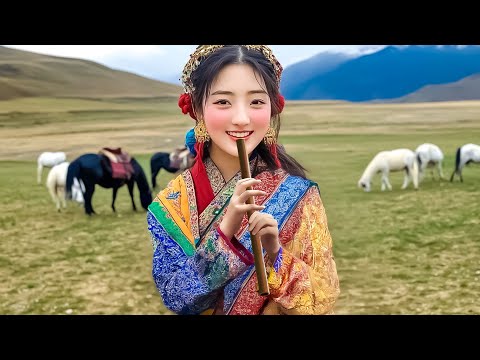 Tibetan Healing Flute To Melt Away Stress And Worry - Eliminate Stress And Calm The Mind