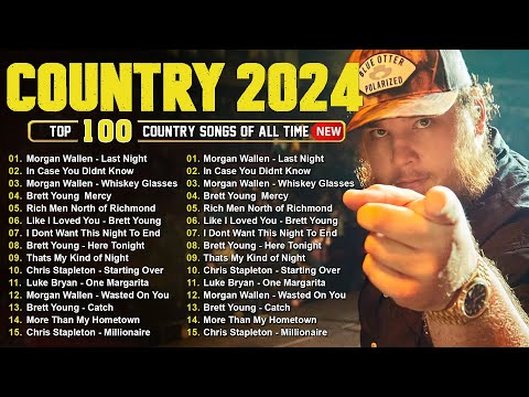 Country Music Playlist 2024 🎶 Luke Combs, Chris Stapleton, Kane Brown, Morgan Wallen, Jason Aldean