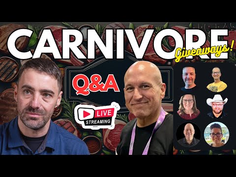 Thursday Night LIVE BIG- Carnivore QA! Kerry, Dante & Friends (GIVEAWAYS)