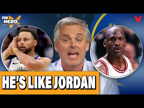 Colin Cowherd on Steph Curry's "Michael Jordan quality" for Warriors | THE HERD NBA Reaction