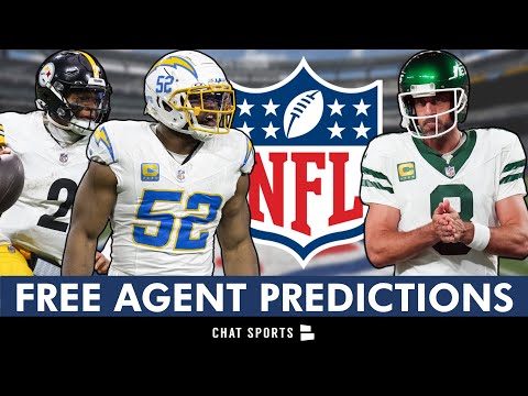 Top NFL Free Agent Landing Spots Ft. Aaron Rodgers + Justin Fields & Khalil Mack