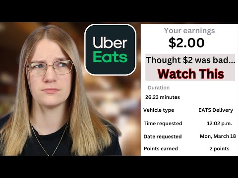 Can Uber Eats Pay You LESS Than $1 To Do A Order?