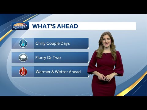 Cloudy and chilly overnight in New Hampshire, with possible flurries