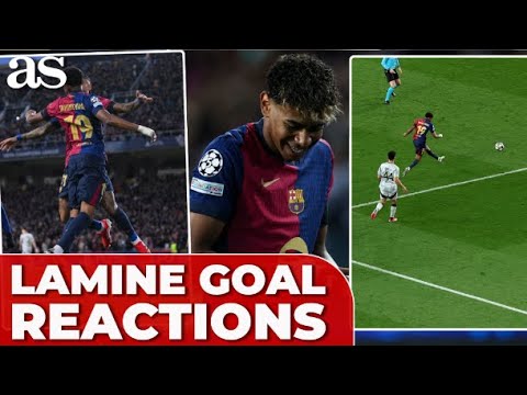 The WORLDWIDE COMMENTARIES on LAMINE YAMAL's AMAZING GOAL | BARÇA 3 - BENFICA 1