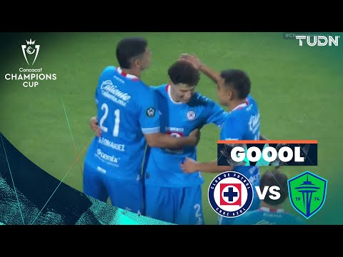 ¡GRAN GOL! Jorge Sánchez fulmina | Cruz Azul 4-1 Seattle | CONCACAF Champions Cup 2025 TUDN