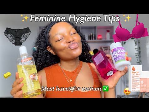 How to become a woman💋💄 |Feminine hygiene tips 2023✨| Must haves for women and girls| level up✅