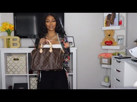 Louis Vuitton Speedy 35 review | unboxing| what fits in my bag