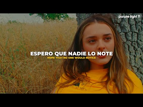 Charlotte Lawrence - I Don't Wanna Dance (Español - Lyrics) || Video Oficial