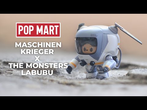 Maschinen Krieger x The Monsters Labubu Pop Mart