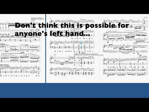 This Piano Sonata is IMPOSSIBLE TO PLAY!?