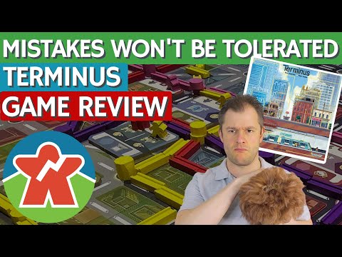 Terminus - Board Game Review - Mistakes Will Not Be Tolerated