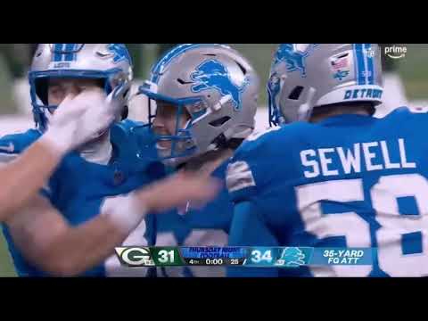 Jake Bates 35 Yard Game Winning Field Goal (GOOD)