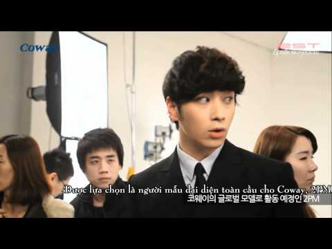 [Vietsub - 2ST] Making of Coway CF - 2PM