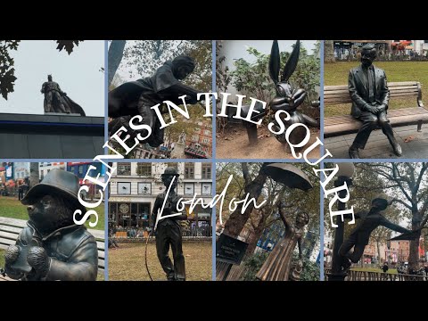 Scenes in the Square | Leicester Square Film Statues