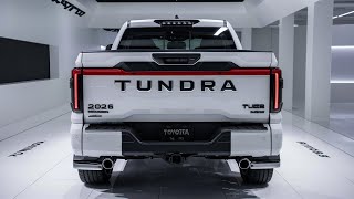 Discover the Power of the 2026 Toyota Tundra Pickup in White