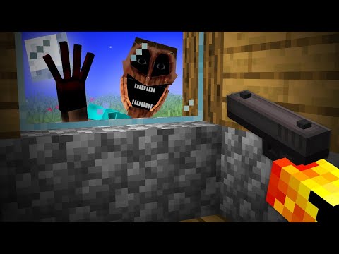 I ADDED WEAPONS AGAINST HARDCORE MIMICER IN MINECRAFT!