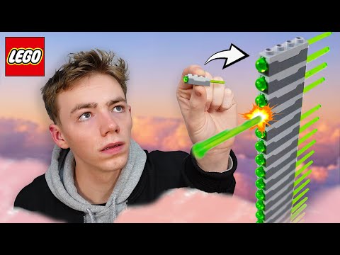 I Built the Ultimate LEGO Spring Loaded Tower