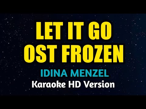 Idina Menzel Let It Go Ost Frozen (Karaoke Version)