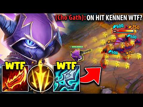 I gave Kennen a Shuriken MACHINE GUN and it's total madness (3.60 ATTACK SPEED WTF?)