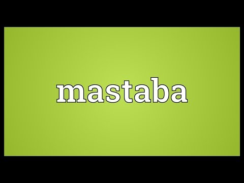 Mastaba Meaning