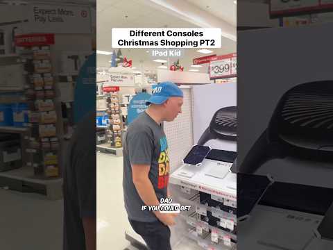 Consoles Christmas shopping PT2 #funny #comedy #gamer #relatable #humor #skit