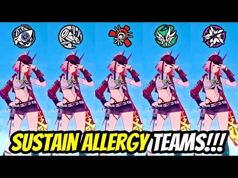 5 Variations of Sustainless Rappa Teams 🏄 | Clearing All Endgame Modes v.2.6