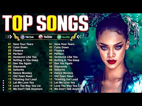 Taylor Swift, Rihanna, The Weeknd, Adele, Ed Sheeran, Dua Lipa, Ava Max - Top Songs 2024