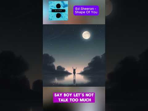 AI lyrics "Ed Sheeran   Shape Of You" #musiclyrics #shortsmusic