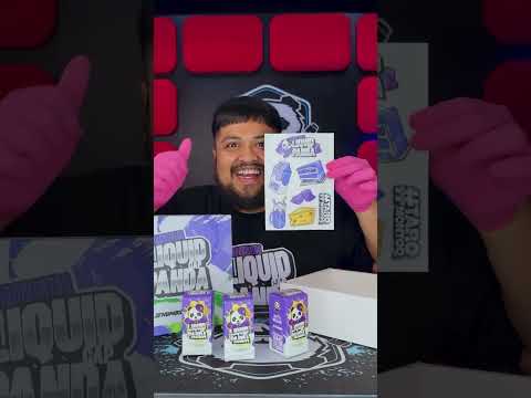 UNBOXING ASMR Liquid Cap Panda TARO MONTOQ By Azkanio Panda , Two Thumbs , & Seven Oceans