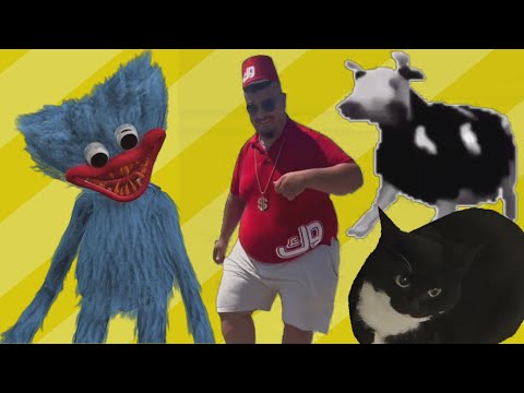 Huggy Wuggy vs Skibidi Bop Yes Yes Yes, Maxwell The Cat and Dancing Polish Cow | New York USA