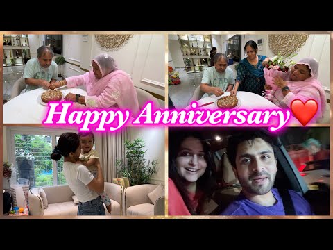 Happy Anniversary Ammi Papa| Special Cake Banaya ❤️| Ashu finally meets Ruhaan after a year